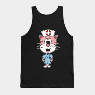 Cat Nurse Appreciation National Nurses Day Tank Top